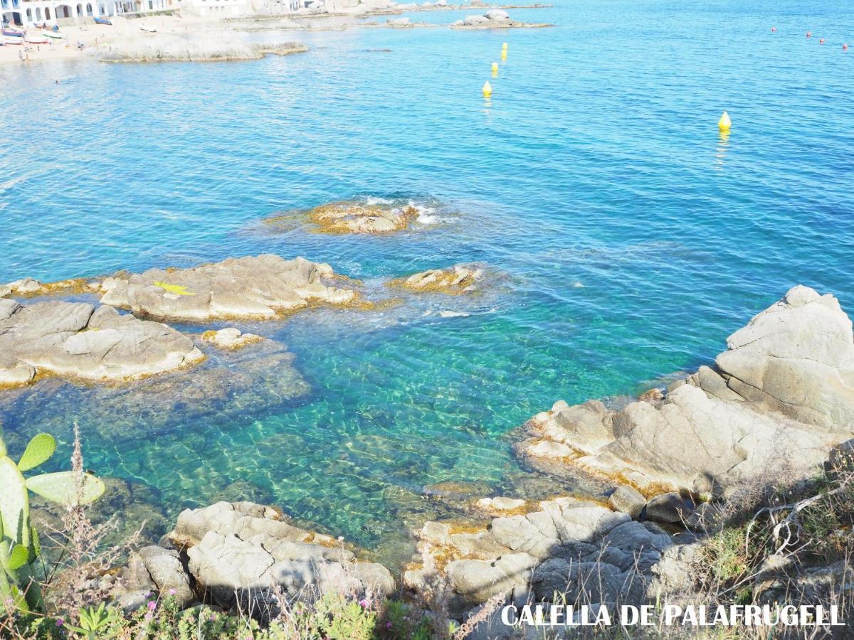 Apartament Amb Piscina I Aparcament - Baixos Amb Jardinet Calella De Palafrugell Ngoại thất bức ảnh