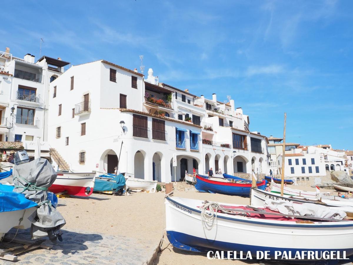 Apartament Amb Piscina I Aparcament - Baixos Amb Jardinet Calella De Palafrugell Ngoại thất bức ảnh